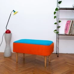 Banquette - Colorblock Rouge-Bleu