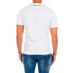T-Shirt Dsquared2 Cotton - Blanc - Homme -Vêtements De Mode 02 3