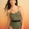 ARIZONA LOVE Maillot Une Pièce Saint Trop Bandana - Kaki -Vêtements De Mode 030 026