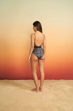 ARIZONA LOVE Maillot Une Pièce Saint Trop Bandana - Noir -Vêtements De Mode 031 007