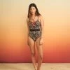 ARIZONA LOVE Maillot Une Pièce Saint Trop - Léopard -Vêtements De Mode 032 009