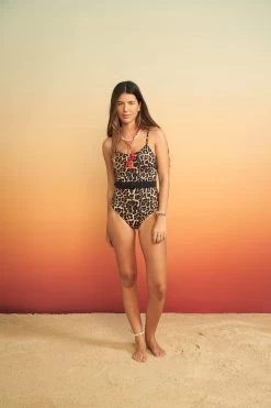 ARIZONA LOVE Maillot Une Pièce Saint Trop - Léopard