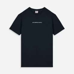 T-Shirt Arizona 160 Navy - Los Angeles Supply Printed - Mixte