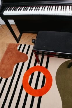 Tapis Tufté - Orange Twist