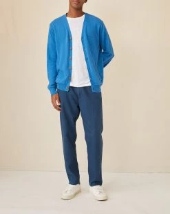 Gilet Giovany Bleu - Homme -Vêtements De Mode 2E230012 04R A