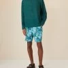Short Damon Bleu 100% Lin - Homme -Vêtements De Mode 2E230210 05D 1