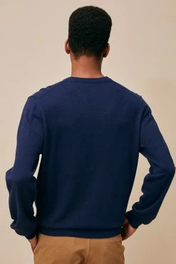 Pull Jakob Indigo - Homme -Vêtements De Mode 2H220003 02G D