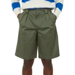 Short Jacquemus Cotton - Vert - Homme