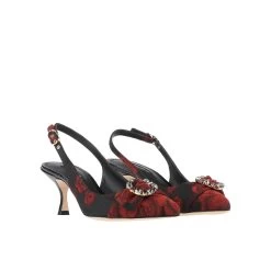 Chaussures Dolce & Gabbana Lori Fabric - Rouge - Femme