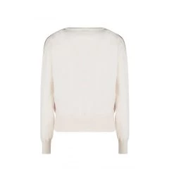 Cardigan Ballantyne Argyle Check - Beige - Femme