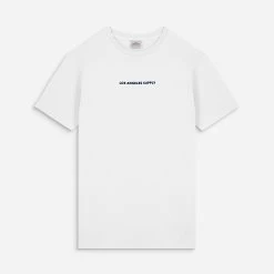 T-Shirt Arizona 160 White - Los Angeles Supply Printed - Mixte