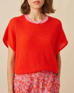 Pull Flavio Rouge - Femme
