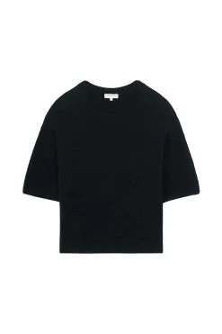 Pull Fauve Noir - Femme