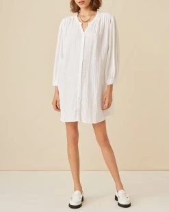 Robe Emeraude Blanc - Femme -Vêtements De Mode 3E230226 043 E