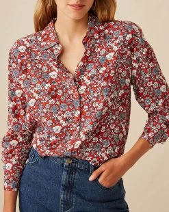 Chemise Evelyse Rouge - Femme