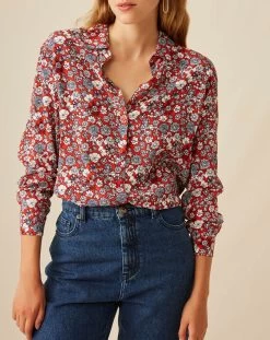 Chemise Evelyse Rouge - Femme -Vêtements De Mode 3E230249 03P D