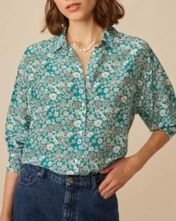 Chemise Evilio Bleu - Femme