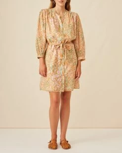 Robe Ermine Beige - Femme -Vêtements De Mode 3E230282 03J A