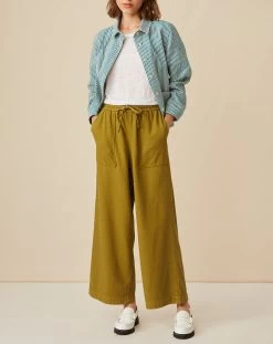Pantalon Eytan Vert - Femme -Vêtements De Mode 3E230299 03S B