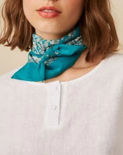 Foulard Kiara Bleu - Femme