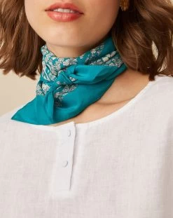 Foulard Kiara Bleu - Femme -Vêtements De Mode 3E230309 041 A