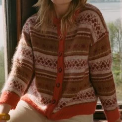 Gilet Olie Jacquard - Femme