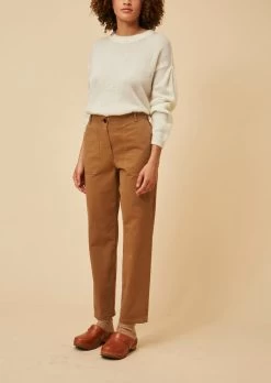 Pantalon Simon Camel - Femme