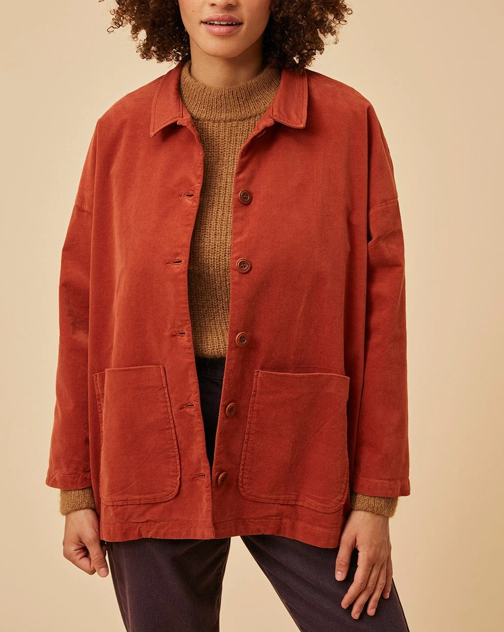 Veste Serafine Chataigne - Femme 4 Veste Serafine Chataigne - Femme – Image 2