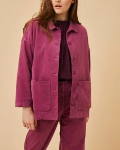 Veste Serafine Mauve - Femme -Vêtements De Mode 3H220262 02X A