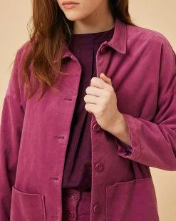 Veste Serafine Mauve - Femme -Vêtements De Mode 3H220262 02X B