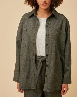 Veste Sperence Chevron Reglisse - Femme