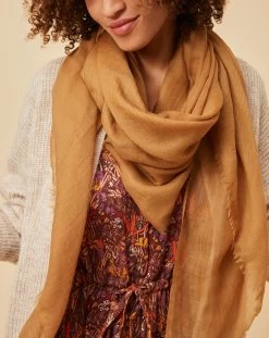 Foulard Qais Camel - Femme