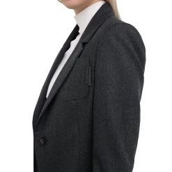 Blazer Brunello Cucinelli Virgin Wool - Gris - Femme -Vêtements De Mode 3 8c8bdde9 0899 4f14 b5b5 85438fe82bc6