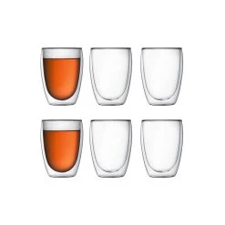Bodum Set 6 Verres Pavina Set - 0,35L - Transparent