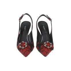 Chaussures Dolce & Gabbana Lori Fabric - Rouge - Femme -Vêtements De Mode 4 203f48c5 54da 4bd6 a168 69ca202eb052