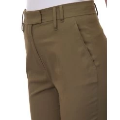 Pantalon Max Mara Studio Alfio - Vert - Femme -Vêtements De Mode 4 d6649051 e7a3 4b1f b12f 56aa07ce355d