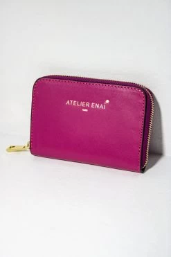 Portefeuille Mini Wally Box - Fushia - Femme