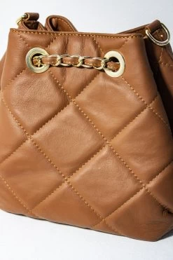 Sac À Bandoulière Stef - Camel - Femme -Vêtements De Mode AE222STEFU006 3