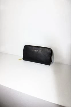 Portefeuille Wally Box - Noir - Femme