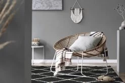 Tapis Shaggy Asma - Noir