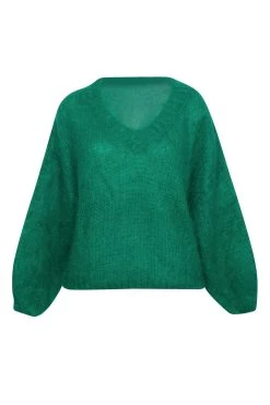Bobi Mohair Sweaters - Verde