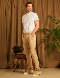 Reiko Pantalon Chino Antoine - Beige - Homme -Vêtements De Mode Antoine Beige 4