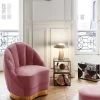 Fauteuil En Velours Betty - Rose Vintage -Vêtements De Mode BETTYPP 212811 2