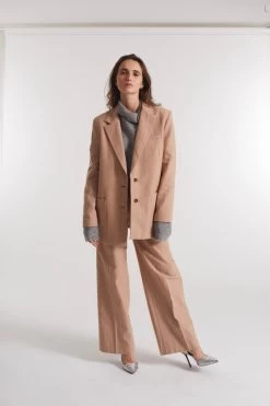 Reiko Veste Bobby - Chestnut Cream - Femme -Vêtements De Mode BOBBY CHESNUSTCREAM 01