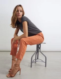 Reiko Pantalon Baggy Brooke - Thyme - Femme