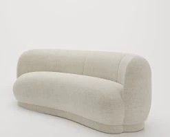Canapé Bianca - Beige -Vêtements De Mode Canape effet mouton 2 places Bianca beige