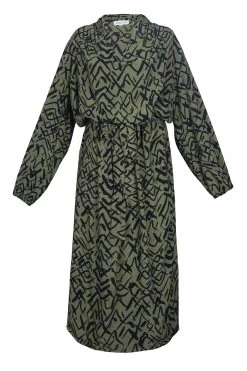 Cleo Maxi Dresses - Lulu Olive