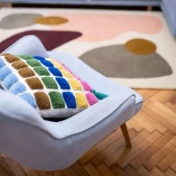 Housse De Coussin - Tetris -Vêtements De Mode Colortherapis EnsembleAtelier 17 carre Tetris