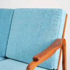 Canapé 2/3 Places - Blue Sorbet -Vêtements De Mode DSC01867