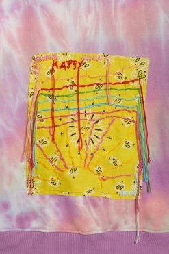 ARIZONA LOVE Sweatshirt Gio - Tie & Dye Violet -Vêtements De Mode ENSEMBLE GIO ROSE 04